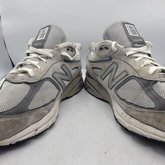 New Balance 990v4 Mens 11.5 2E Gray Castlerock Suede Athletic Shoes M990GL4 main image 5